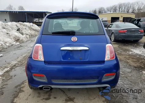 2012 Fiat 500 Sport z USA, uszkodzony, nr VIN 3C3CFFBR6CT120200